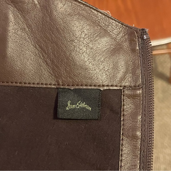 Sam Edelman vintage size 10M brown leather and suede boots #Edelman #vintage - Picture 12 of 13